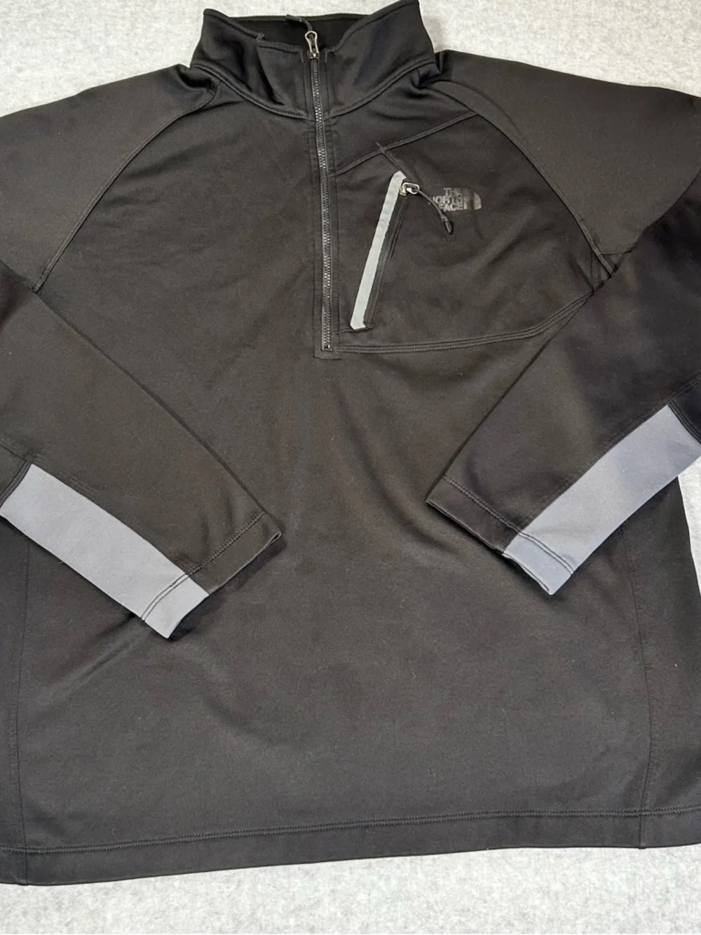 The North Face chest black